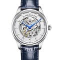 Aerowatch Aerowatch Les Grandes Classiques Skeleton Automatic 60996 AA02 SQ  60996 AA02 SQ механические мужские часы серебристый циферблат, браслет кожаный — вид спереди